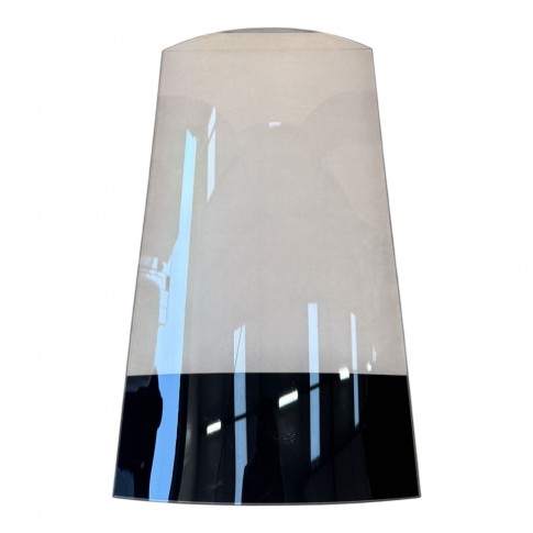 Replacement Glass for Infinity V/1 Cylindrical Stove ( New Version with black strip on glass) 